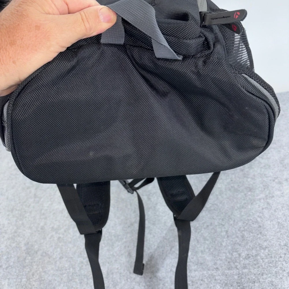 TaylorMade 2015 TM Players Valero Backpack Black Grey Golf Laptop Bag B1151901